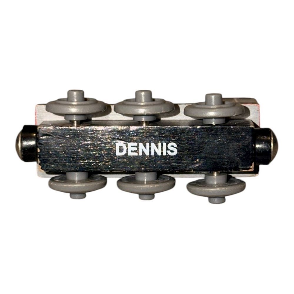 Dennis Diesel Tank Engine Thomas the Train Wooden Railway Friends Gray 2003 VTG - Picture 6 of 6